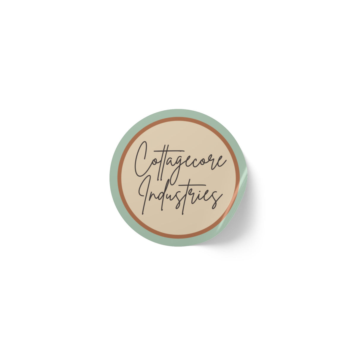 Round Sticker Label Rolls